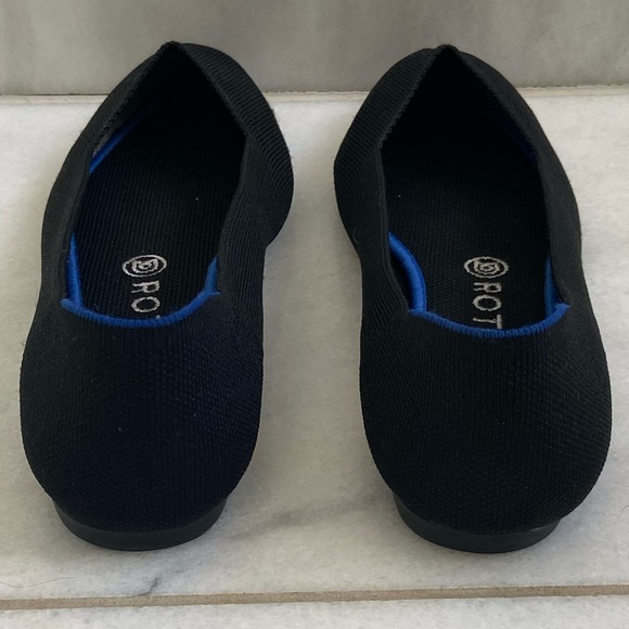 Rothy’s Black “The Point” Flats - Picture 5 of 12